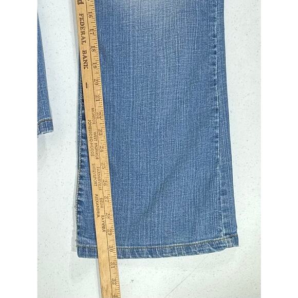 Southpole Jeans Sz 13 (34x30.5) Bootcut Light Wash Mid Rise Vintage Embroidered - Picture 7 of 10